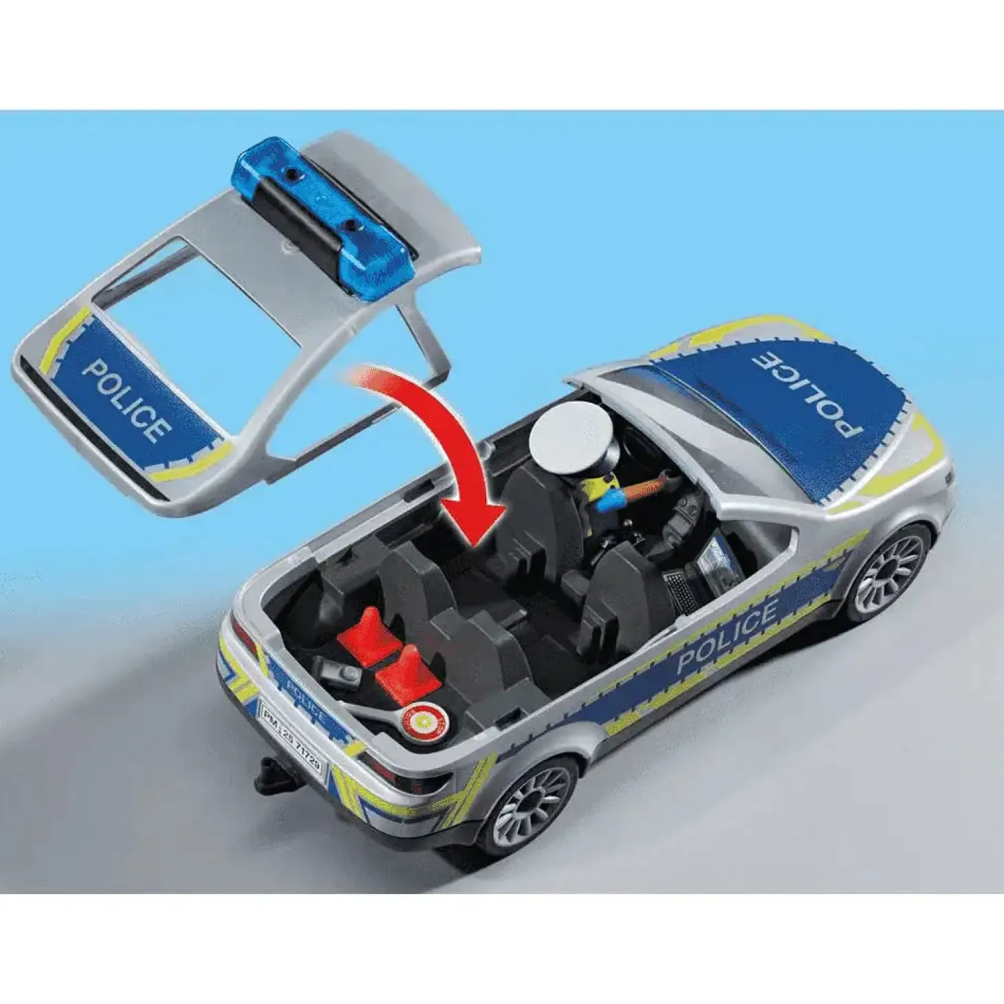 Playmobil Action Heroes Coche patrulla
