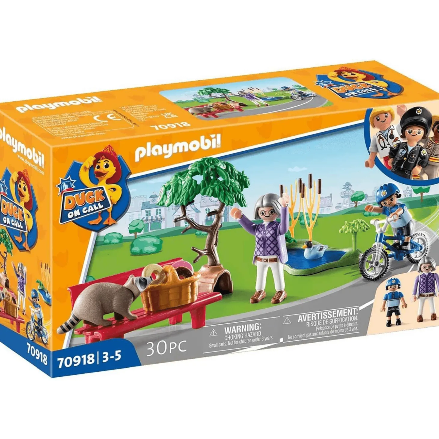 Playmobil Duck On Call Acción Policial Atrapa al Ladrón 70918
