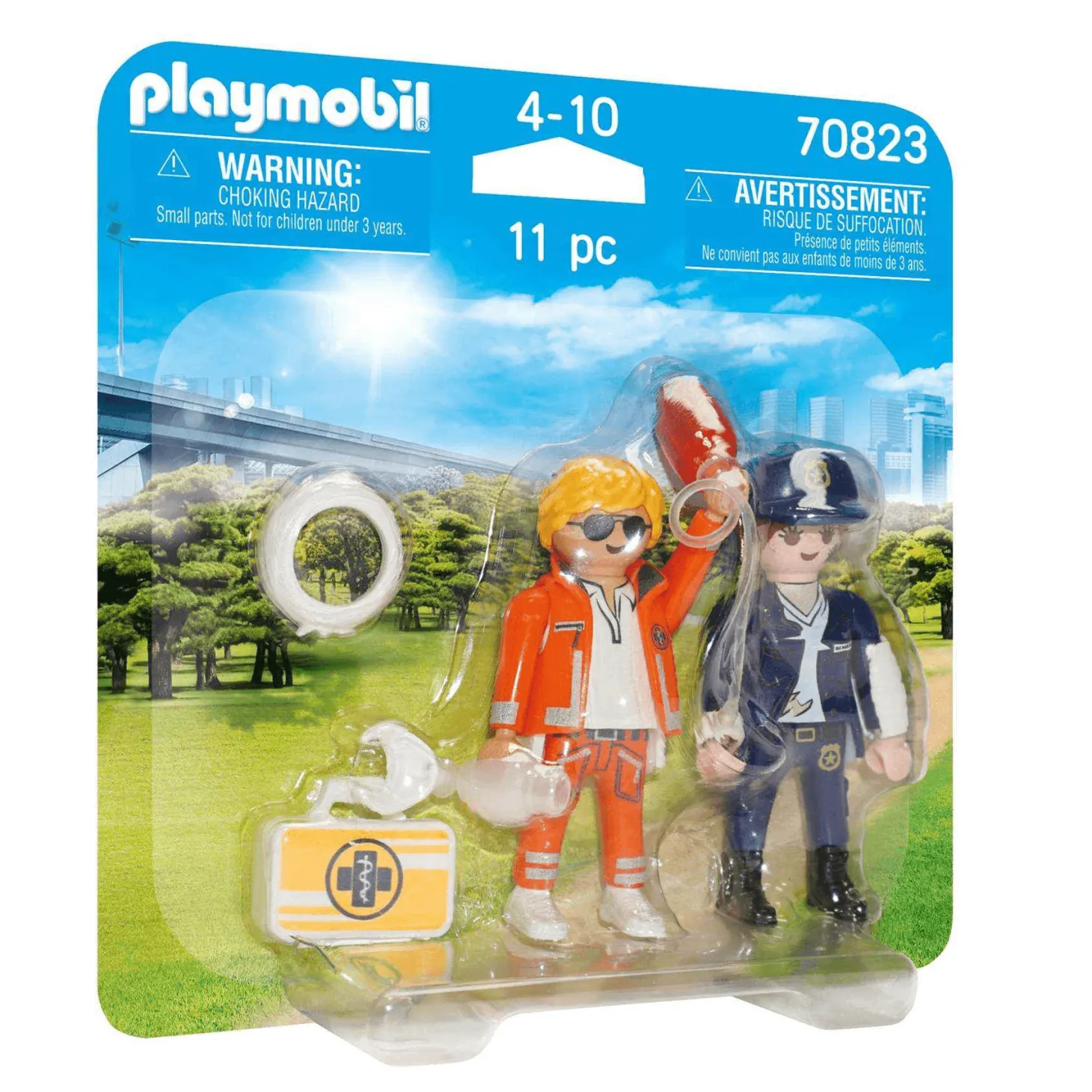 Playmobil Duo Pack Doctor y Policía