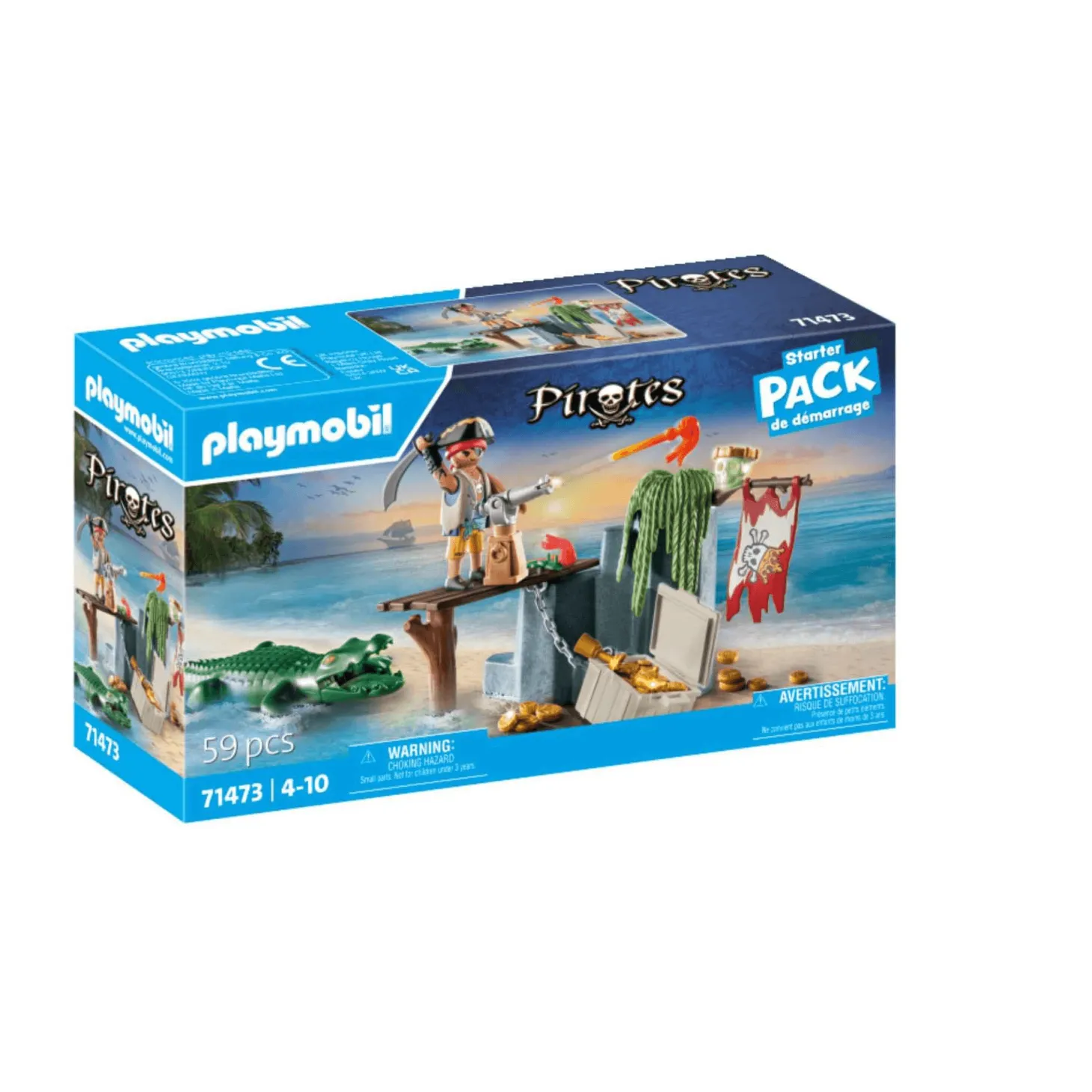 Playmobil Pirata con Caimán