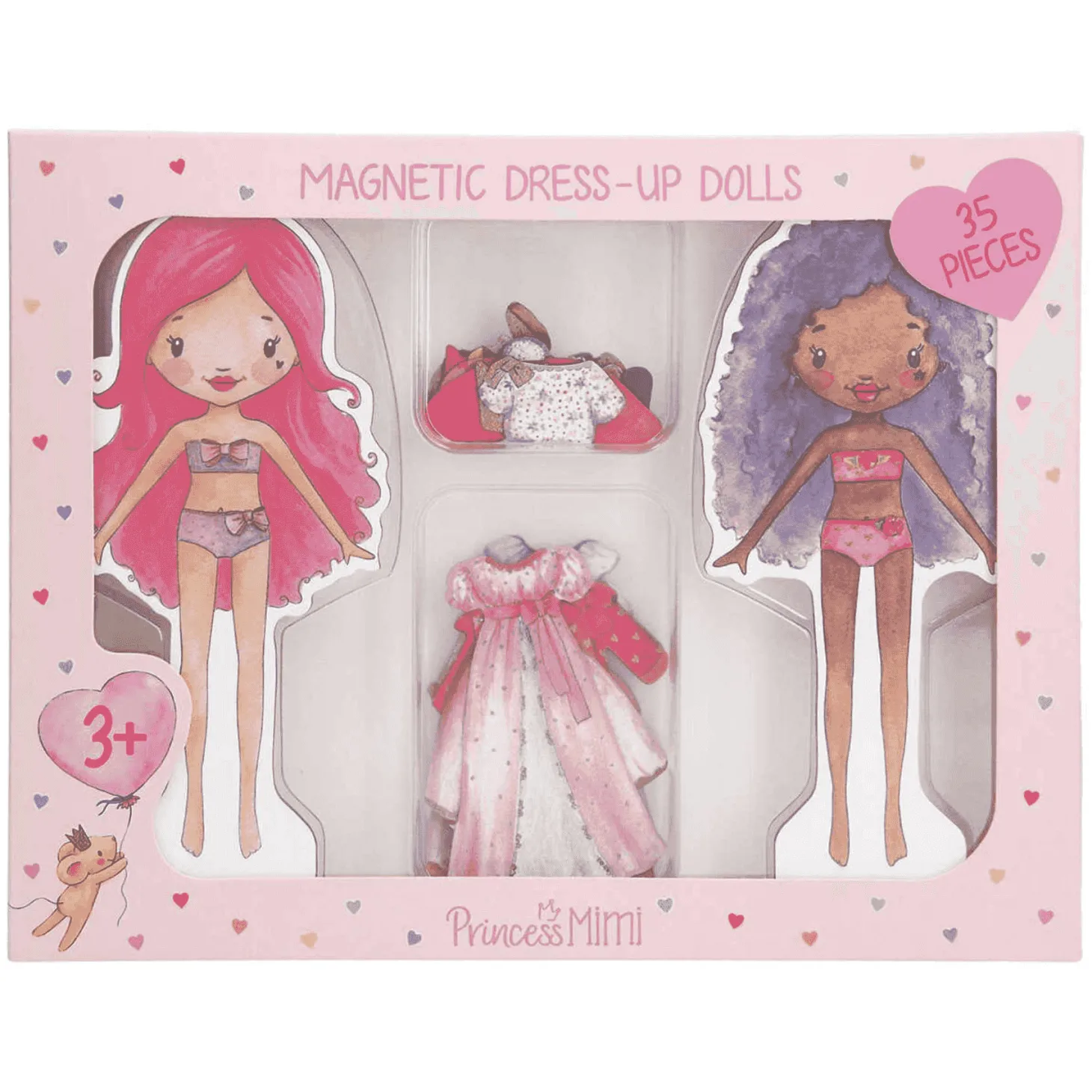 Princess Mimi Muñeca Magnética para Vestir