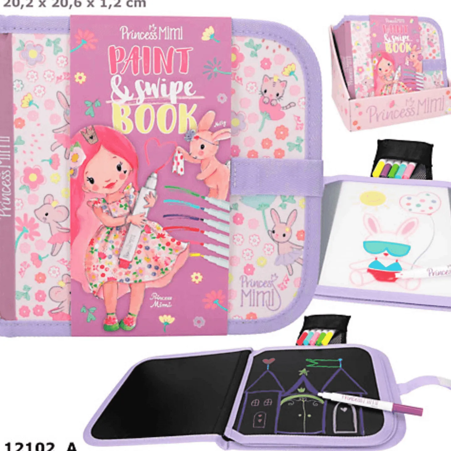 Princess Mim Libro Para Pintar Y Borrar