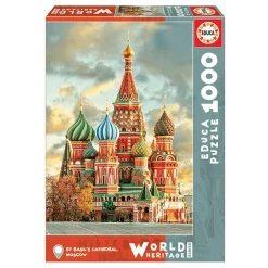 Puzzle 1000 Catedral De San Basilio, Moscu