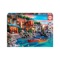 Puzzle 3000 Puesta De Sol En Como