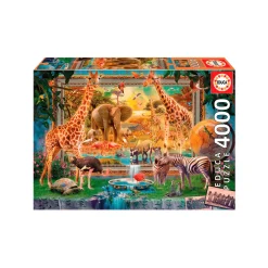 Puzzle 4000 Volviendo De La Sabana