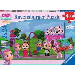 Puzzle Bebés Llorones 2x24 Piezas