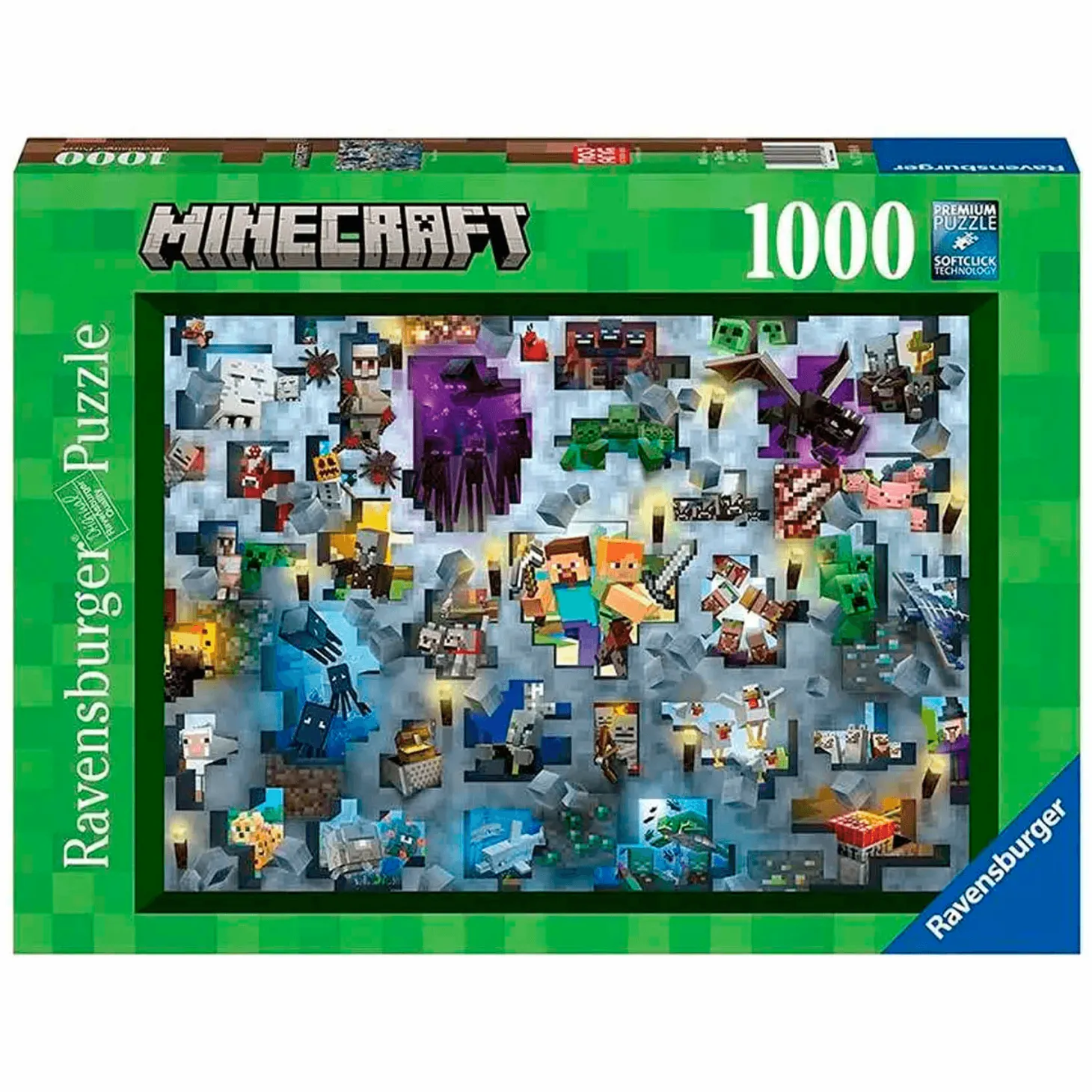 Puzzle Minecraft Mobs 1000 Piezas