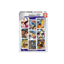 Puzzle 1000 Collage Disney 100