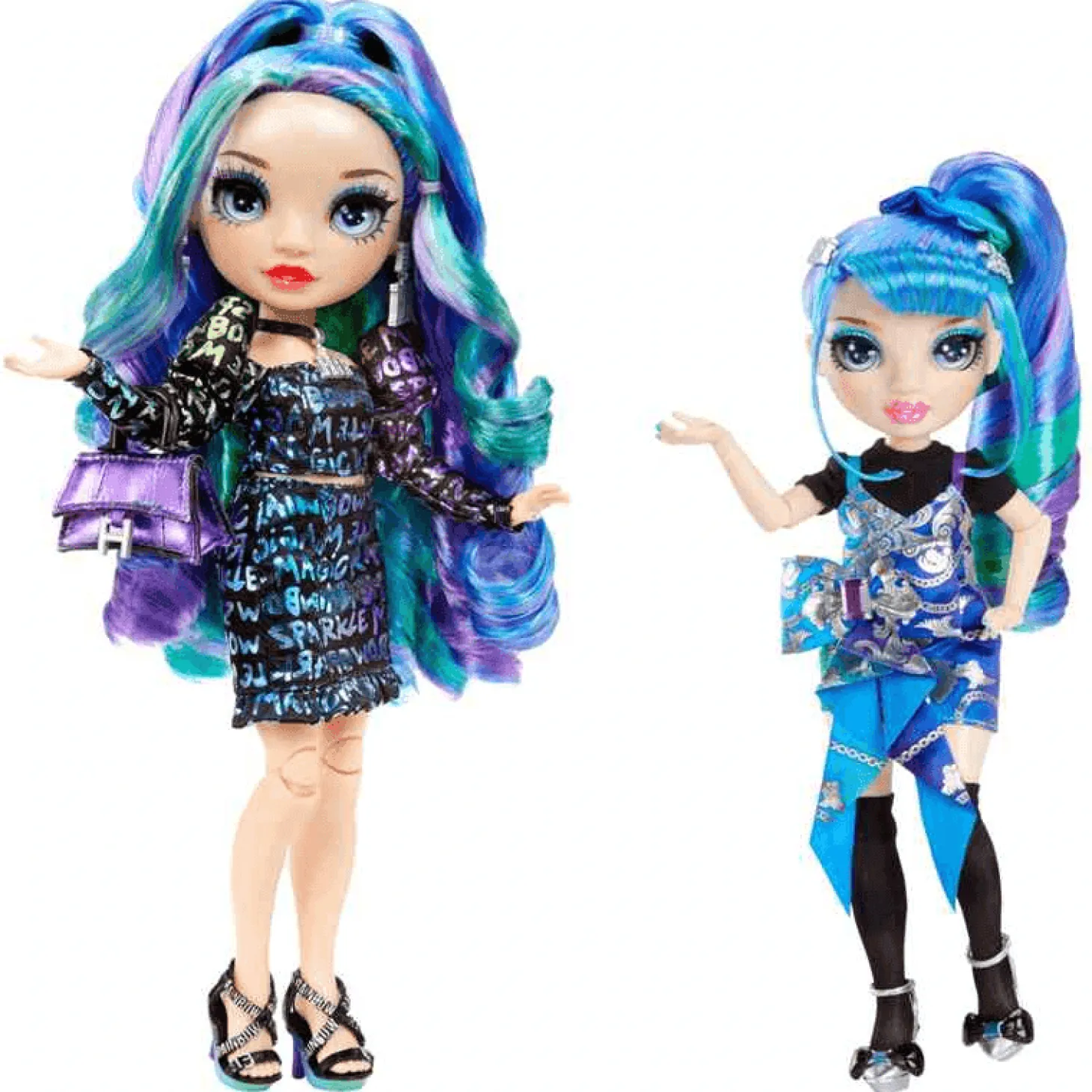 Rainbow High Junior High Edición Especial Muñeca de moda - Holly De´Vious (Azul)