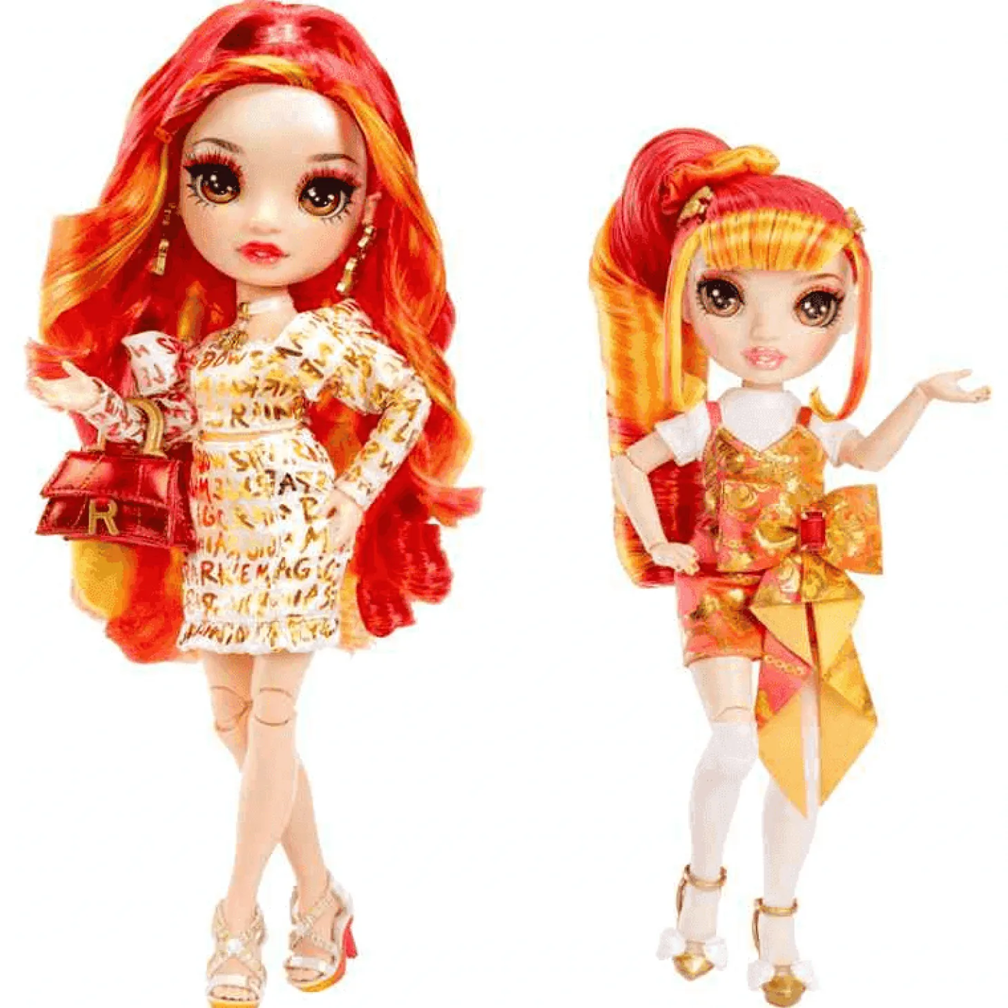 Rainbow High Junior High Edición Especial Muñeca de moda - Laurel De´Vious (Naranja)