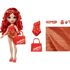 Rainbow High Muñeca Diversion Bajo El Sol Ruby Red