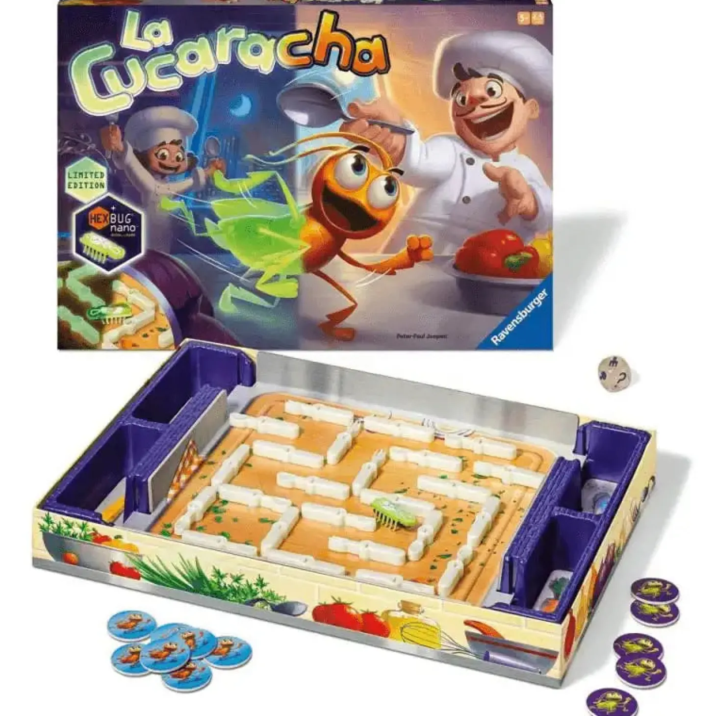Ravensburger La Cucaracha Edición 10 Aniversario – Glow in the Dark