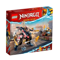 Set de juguetes de construcción LEGO NINJAGO 71792 Moto de Carreras Transformable en Meca de Sora