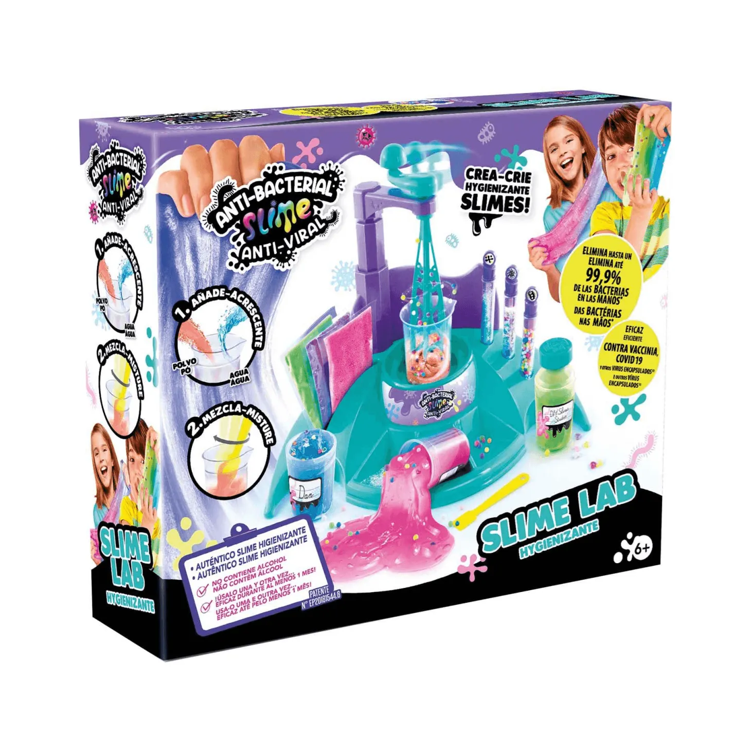Slime Laboratorio Anti Bacterial