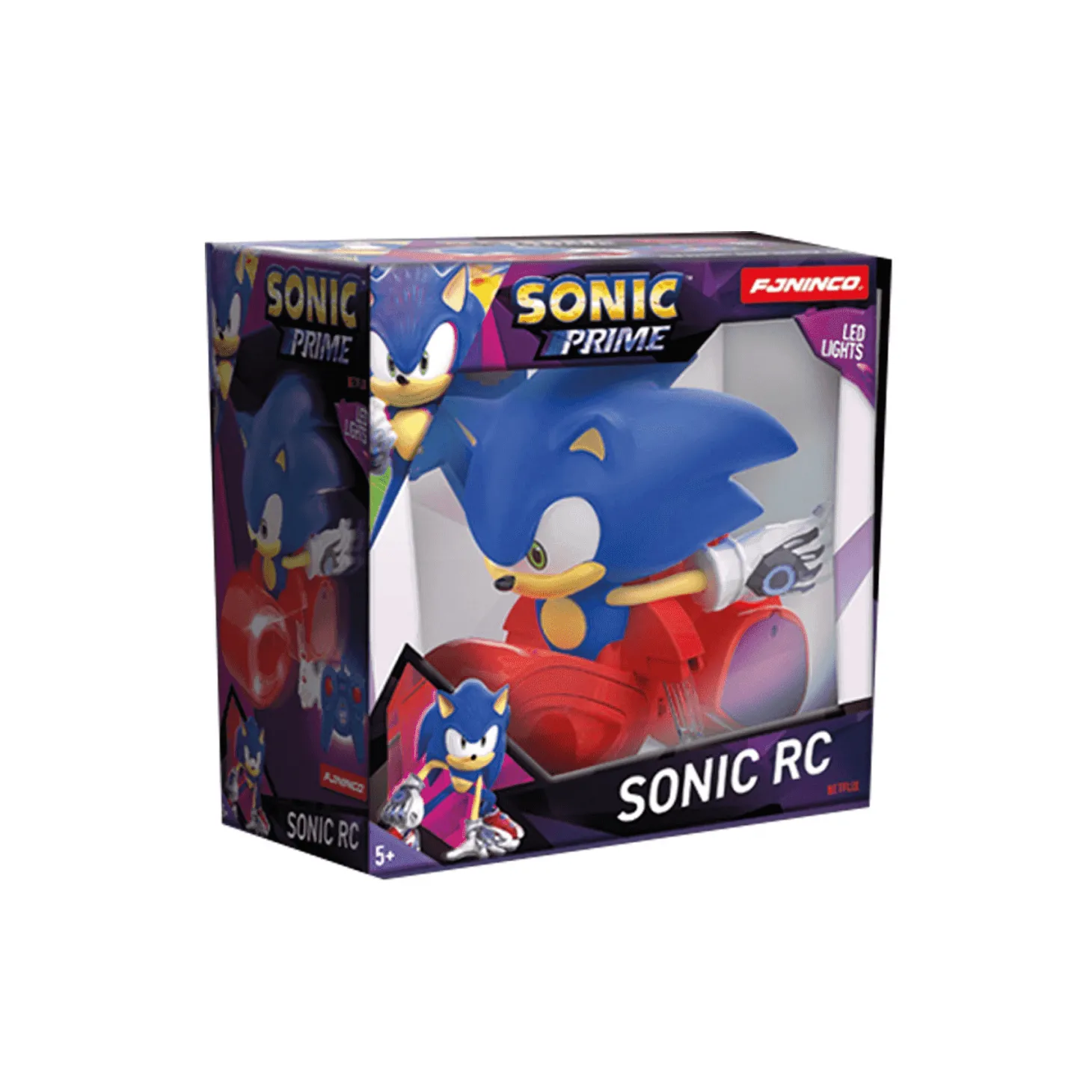 Sonic RC - Coche Teledirigido con Luces LED