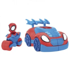 Spidey and His Amazing Friends Vehículo Web Strike 2 en 1