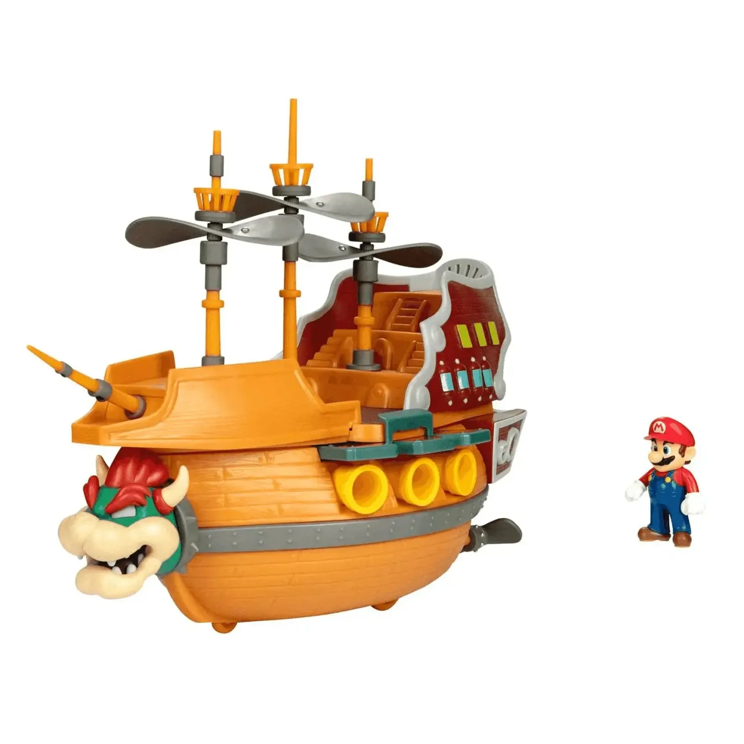 Super Mario Aeronave Deluxe De Bowser