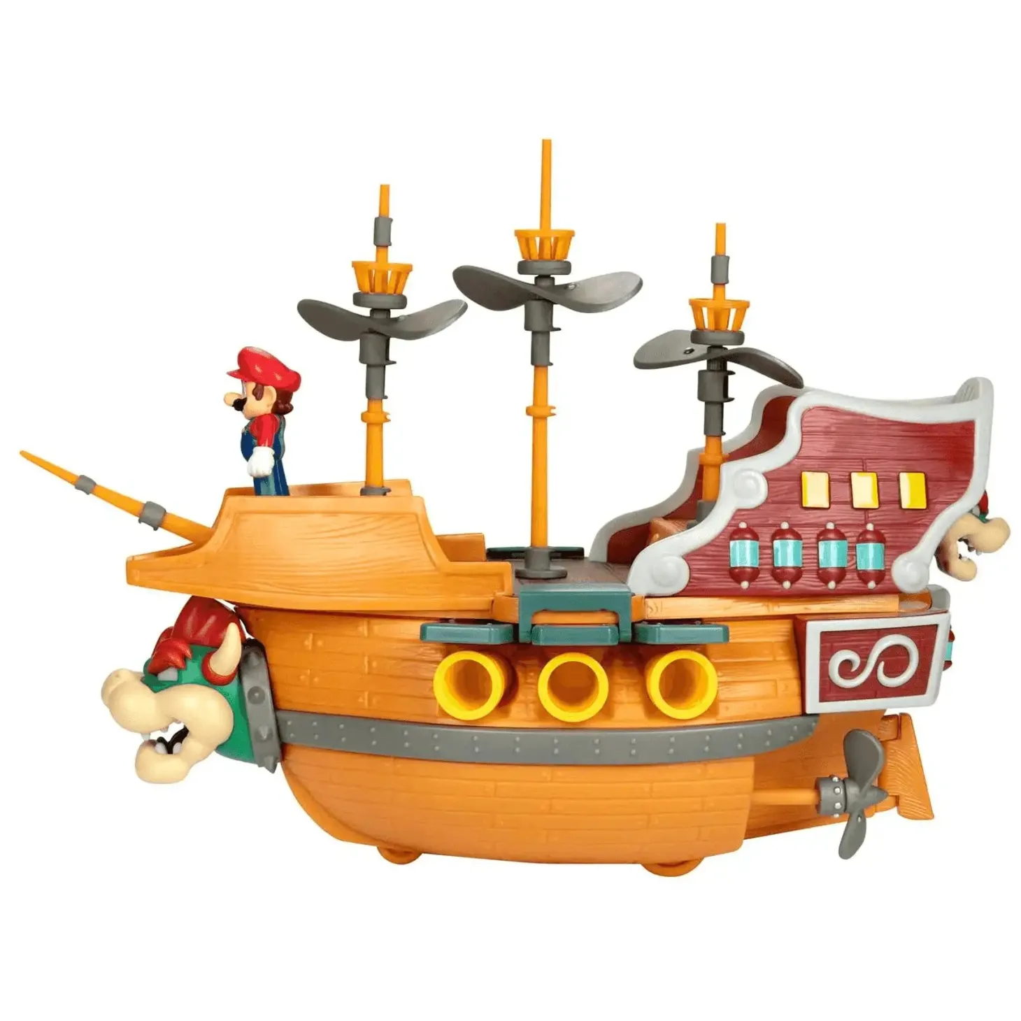 Super Mario Aeronave Deluxe De Bowser