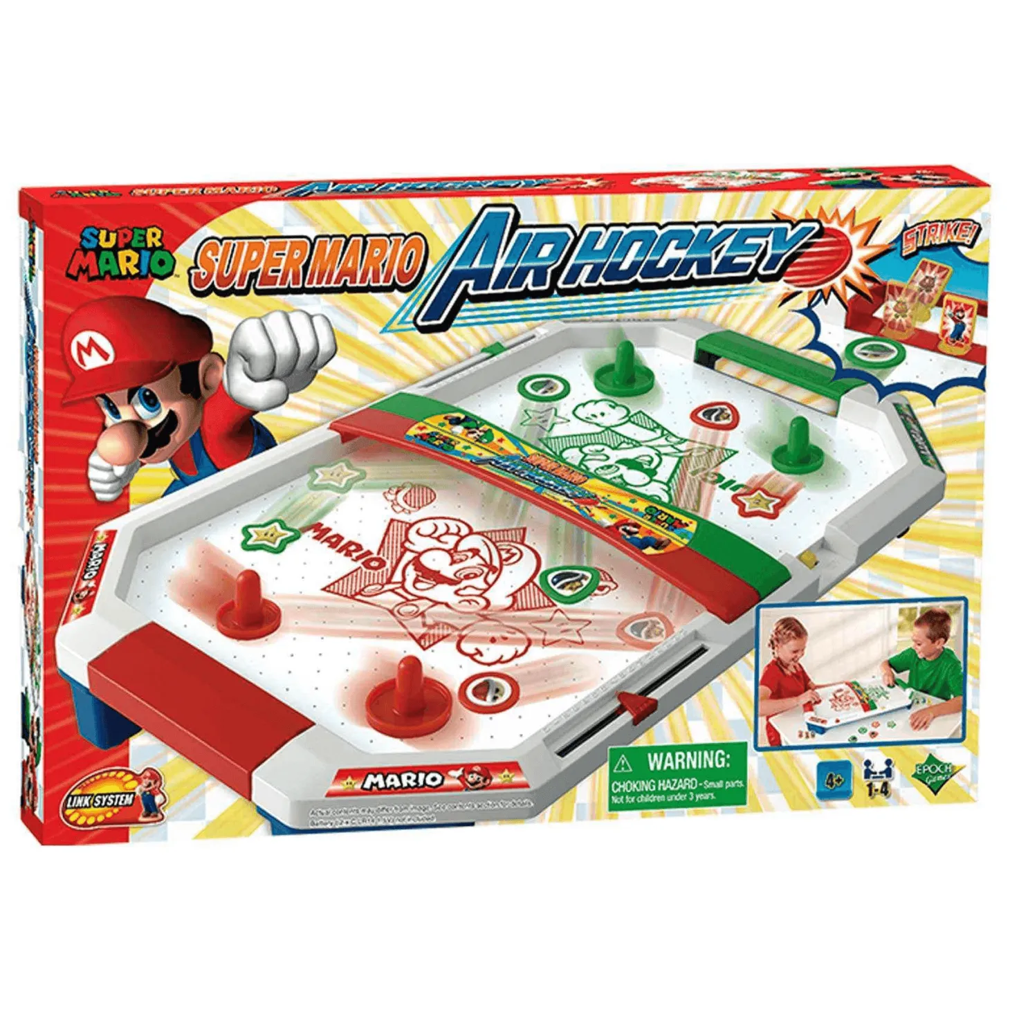 Super Mario Air Hockey Attack