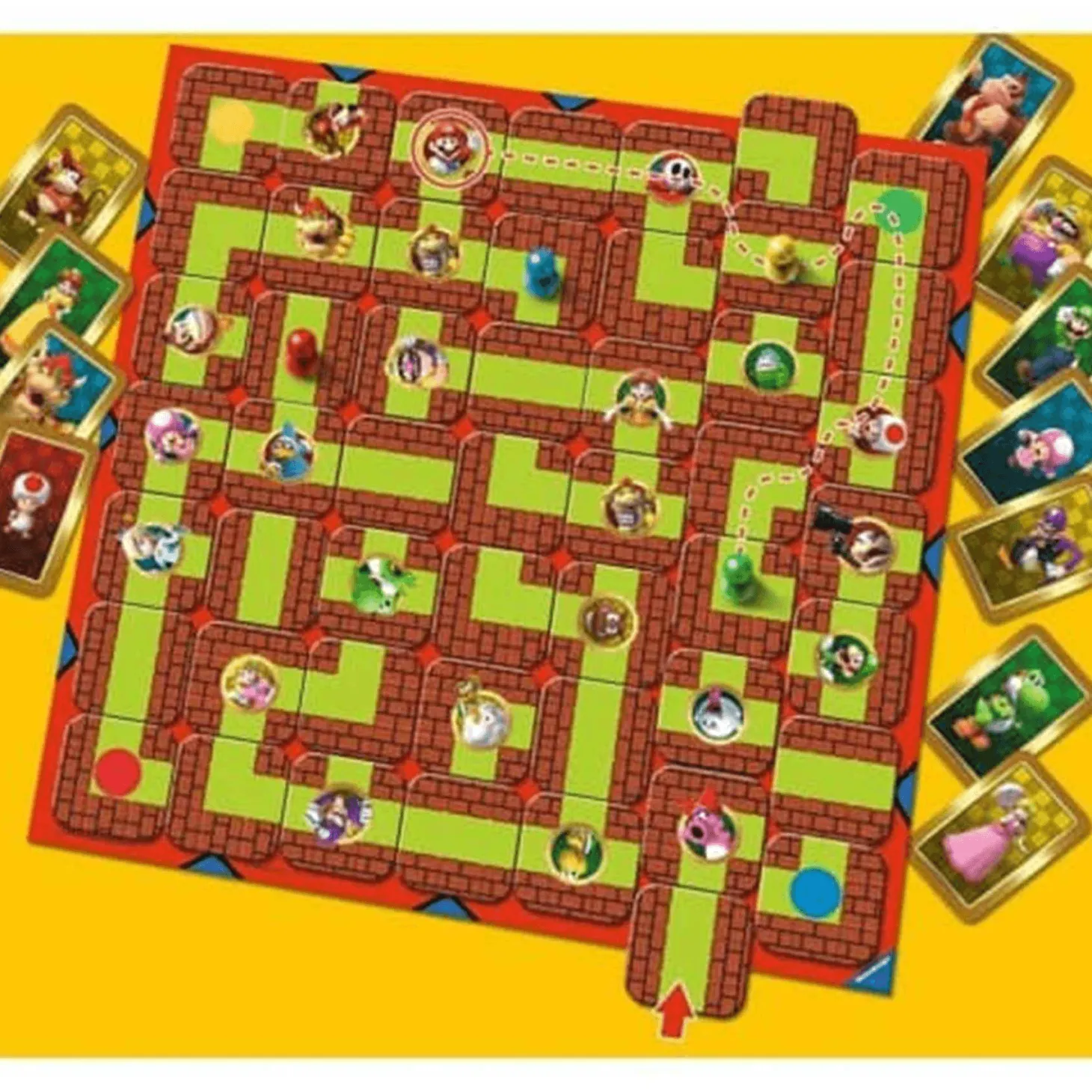 Super Mario Juego de Mesa Labyrinth