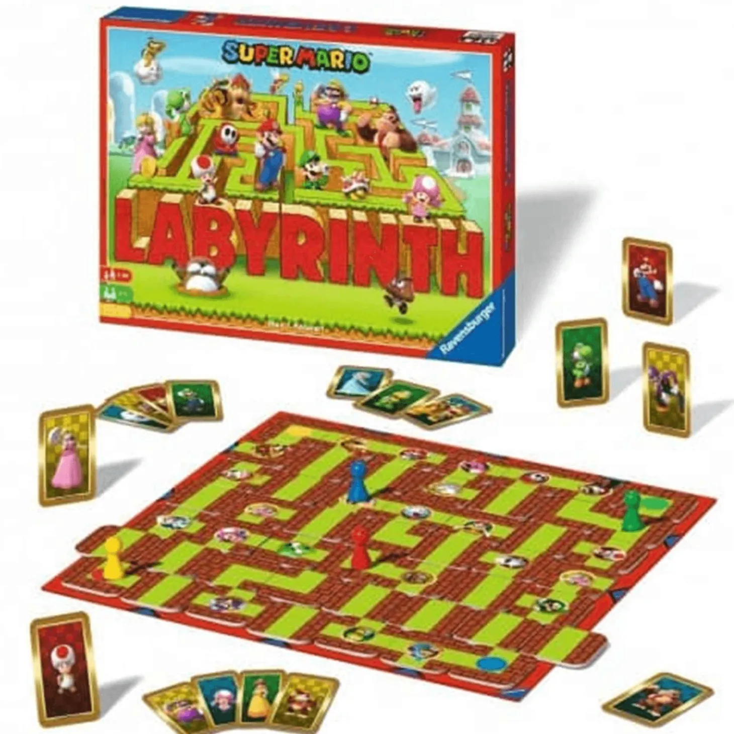 Super Mario Juego de Mesa Labyrinth