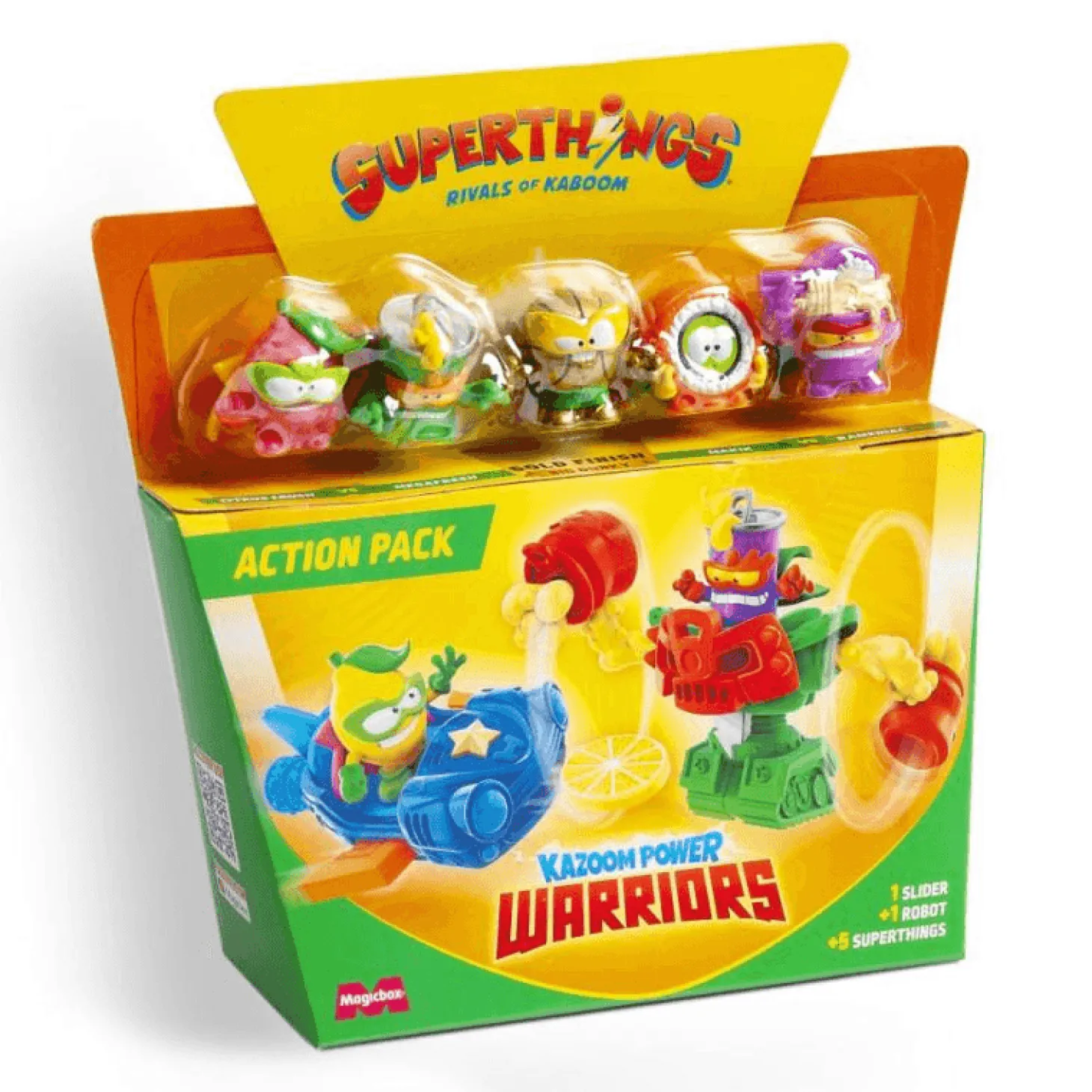 Superthings Kazoom Power Warriors – Action Pack (sorpresa)