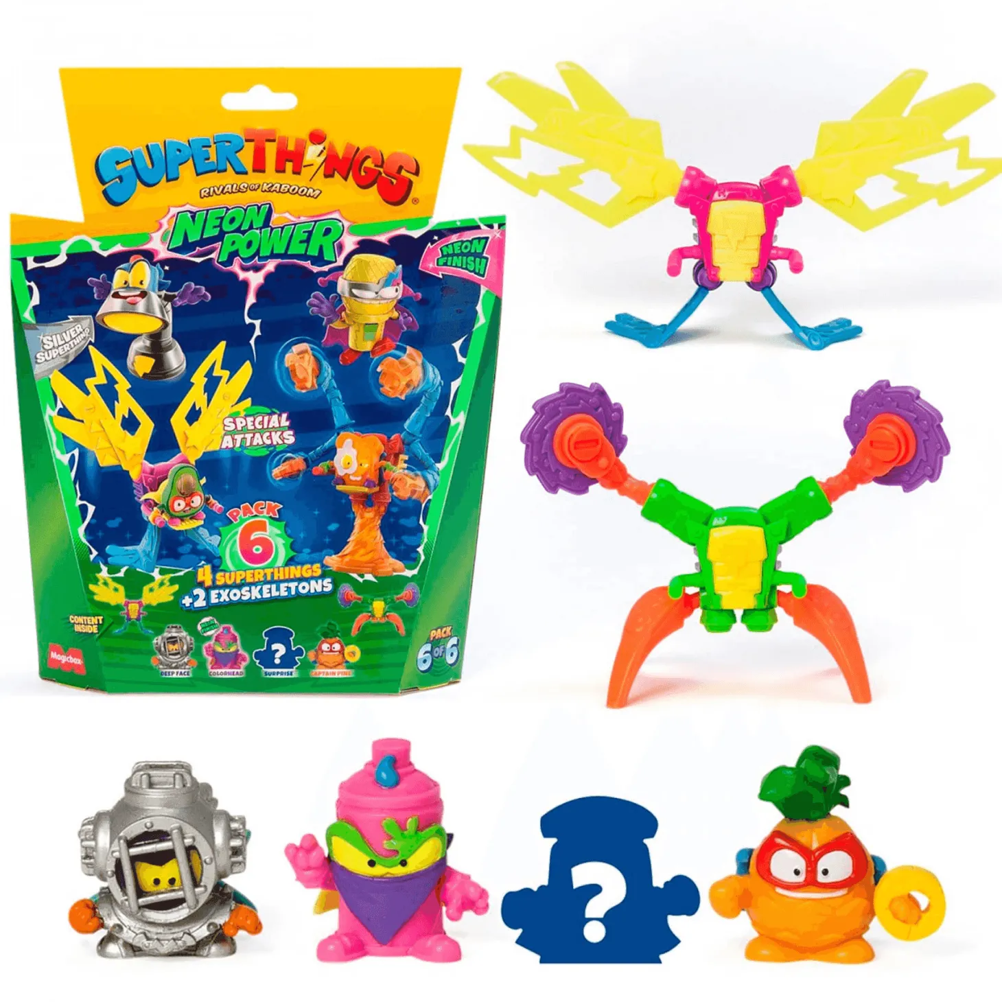 Superthings Neon Powerpack 6
