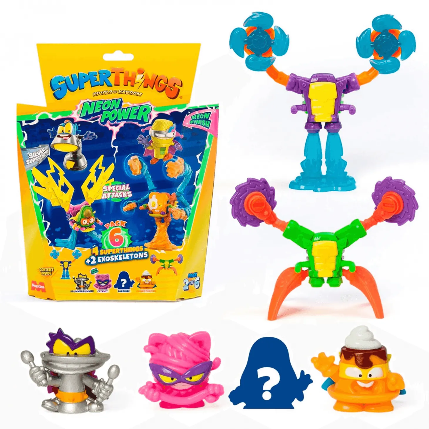 Superthings Neon Powerpack 6