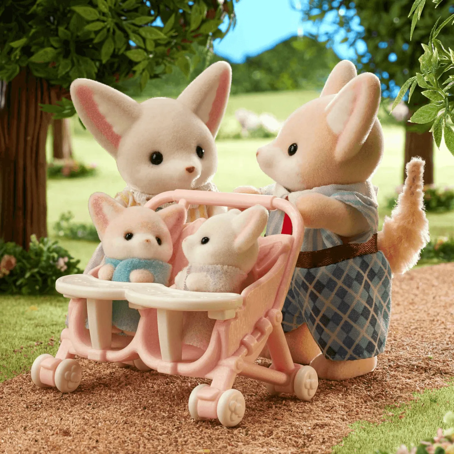 Sylvanian Families Familia Zorro del Desierto
