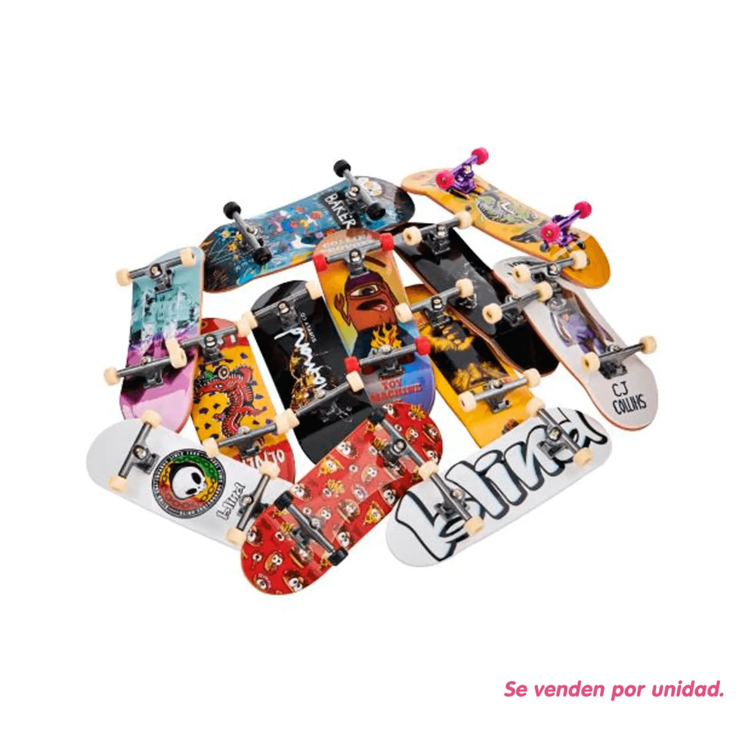 Tech Deck Pack Individual Monopatin de Juguete