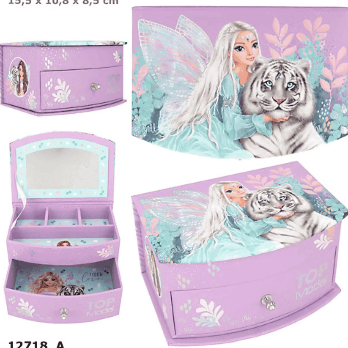 Topmodel Joyero Pequeño Fantasy Tiger