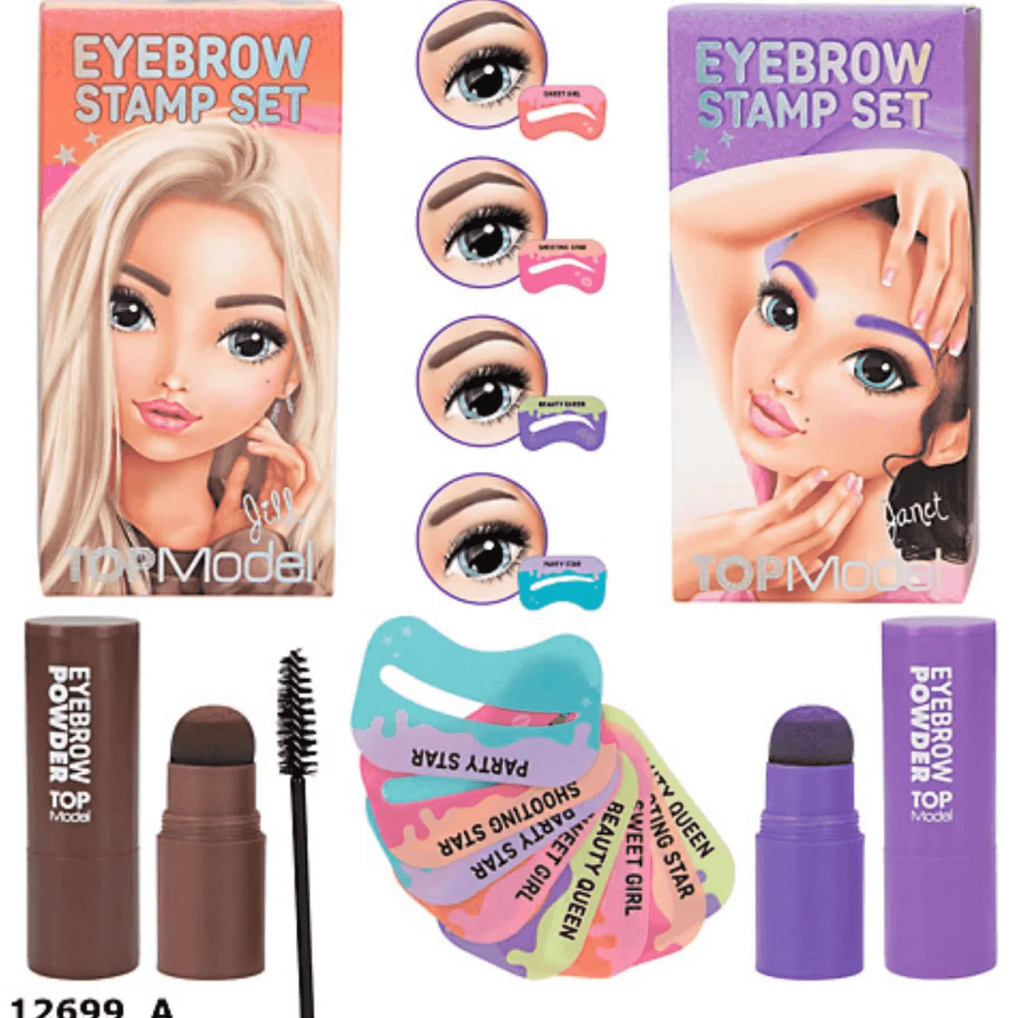 Topmodel Set De Cejas Beauty And Me