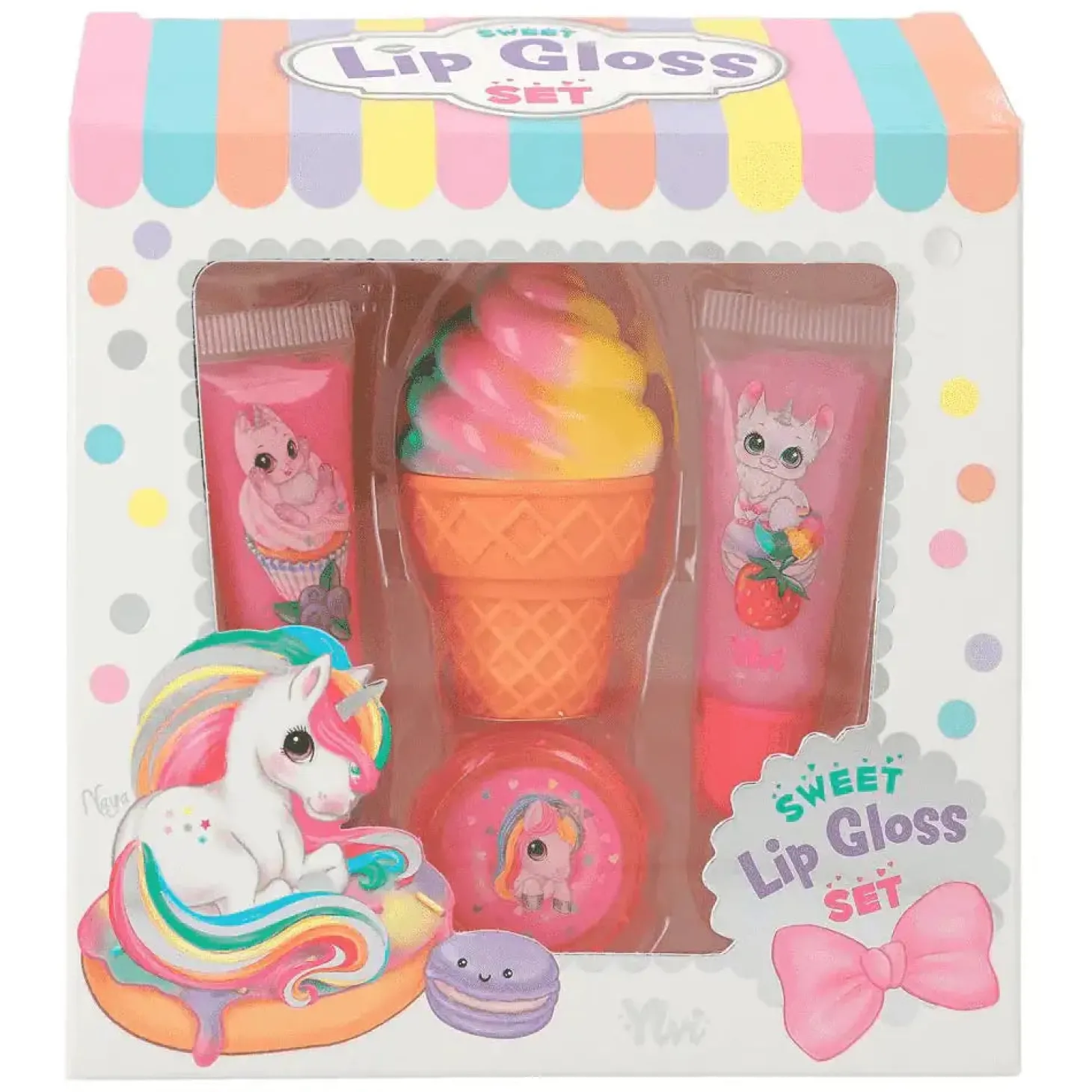 YLVI set brillos labiales